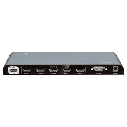 Picture of LENKENG 4K, 5 in 1 out HDMI Switcher. Ultra-HD 4K2K@60Hz.