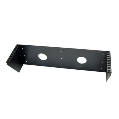 Picture of DYNAMIX 3RU Vertical Wall Mount Bracket. Dimensions: 488 x 153 x