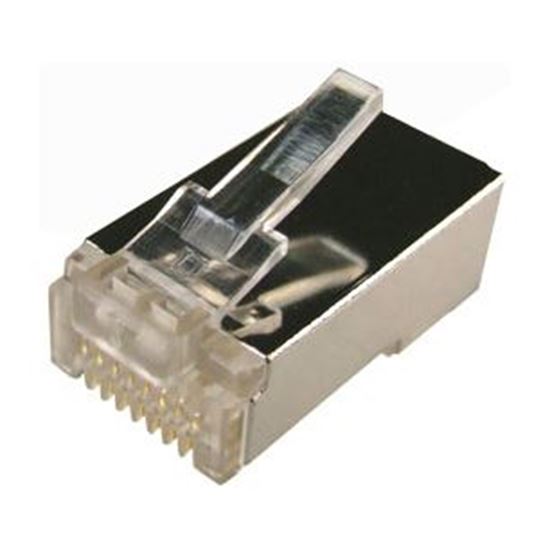 . DYNAMIX Cat6 RJ45 20pc Bag, 8P8C Modular Plug 15U'' with insert.