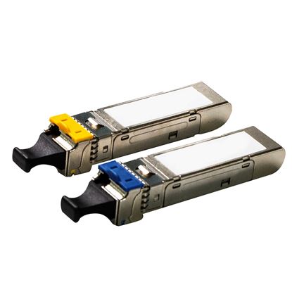 Picture of CARELINK 1.25G Single-mode WDM SFP LC Modules. Distance: 20km.