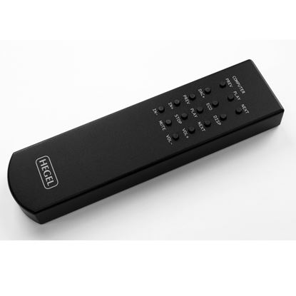 Picture of HEGEL RC8 Remote for All HEGEL Products. Has PC controls, SKIP,