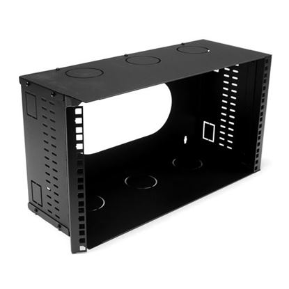 Picture of DYNAMIX 6U 200mm Deep 19' Fully Enclosed Hinged Wall Mount Bracket.