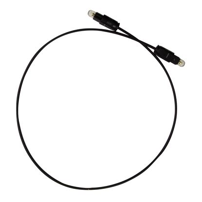 Picture of DYNAMIX 0.5m Toslink Slimline Audio Optic Cable. OD: 2.2mm