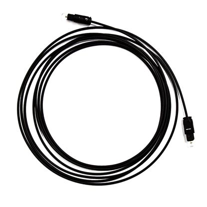 Picture of DYNAMIX 3m Toslink Slimline Audio Optic Cable. OD: 2.2mm