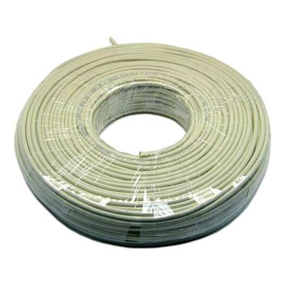 Picture of DYNAMIX 50m Cat5e Ivory UTP STRANDED Cable Roll 100MHz,