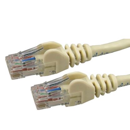 Picture of DYNAMIX 4m Cat6 Beige UTP Patch Lead (T568A Specification) 250MHz