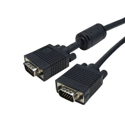 Picture of DYNAMIX 0.5m VESA DDC1 & DDC2 VGA Male/Male Cable - Moulded,