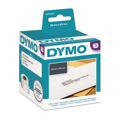 Picture of DYMO Genuine LabelWriter Address Labels (Self-Adhesive). 28mm x