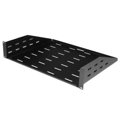 Picture of DYNAMIX AV Rack 2RU Cantilever Shelf with vented holes and