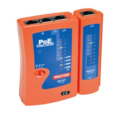 Picture of GOLDTOOL Combo POE & Cable Tester. 
