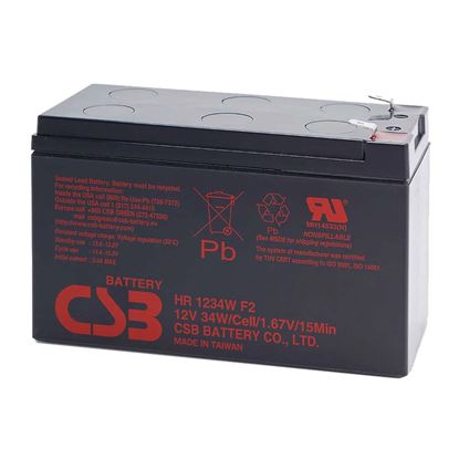 Picture of CSB 12V 9.0 AH Replacement UPS Battery - 1 Year Warranty.