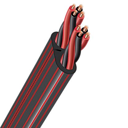 Picture of AUDIOQUEST Speaker Cable Rocket 33 - 14 AWG - CL3 PVC Black Red