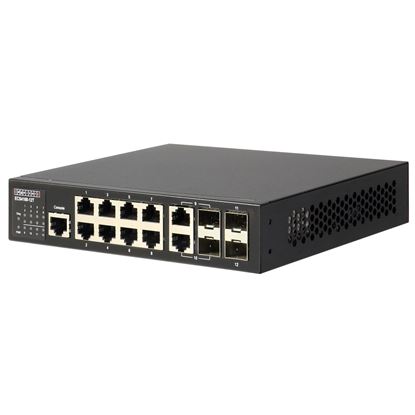 Picture of EDGECORE 8 Port + 2 Combo + 2 SFP Gigabit Managed Switch.