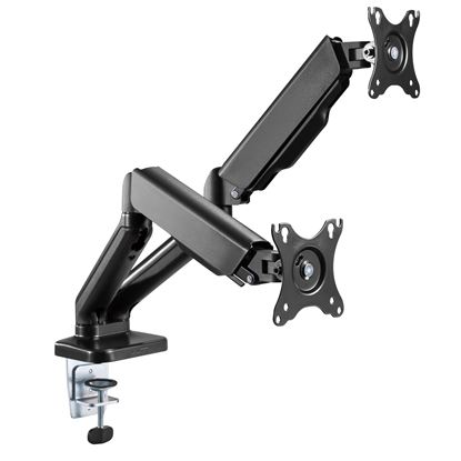 Picture of BRATECK Elegant Dual 17"-32" Counter Balance Monitor Desk Mount.
