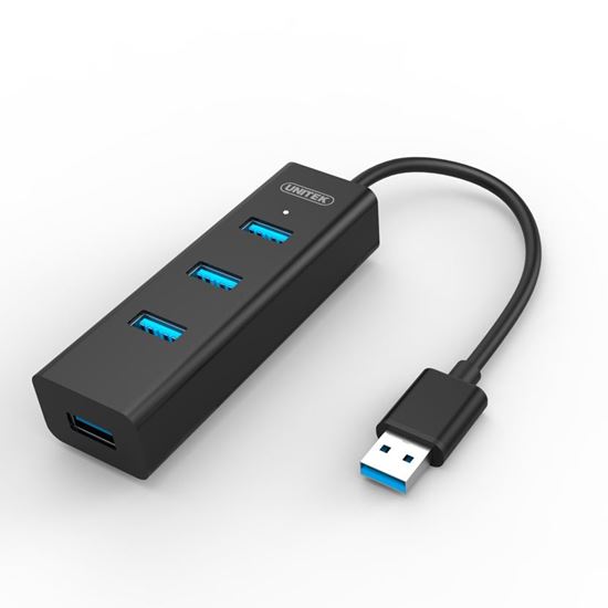 UNITEK USB 3.0 4-Port hub. Super Data Transfer Rate to
