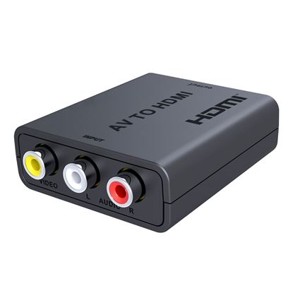 Picture of LENKENG RCA to HDMI Converter. Instantly Converts & Upscales AV