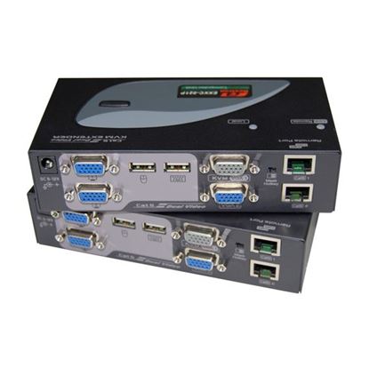 Picture of REXTRON Dual View KVM Extender Allows VGA, Mouse & Keyboard