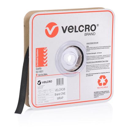 Picture of VELCRO One-Wrap 19mm Continuous 22.8m Roll. Custom Cut to Length.