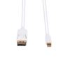 Picture of DYNAMIX 1m DisplayPort to Mini DisplayPort v1.2 cables. Gold