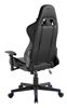 Picture of BRATECK Gaming Chair with Built-in RGB Lights. Ergonomic Diamond Quilt