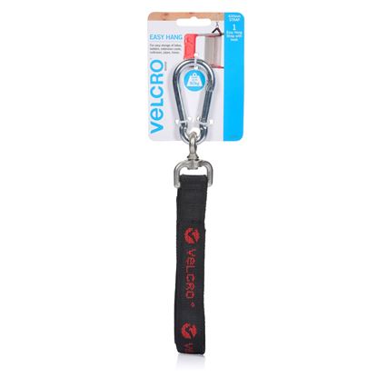 Picture of VELCRO Easy Hang 630mm Strap with Hook. Store and Hold up to 80Kgs.