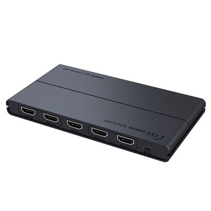 Picture of LENKENG 1 in 4 Out HDMI Switch. Supports UHD 4K2K@30/60Hz.