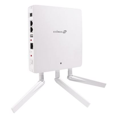 Picture of EDIMAX 3T3R AC Dual-Band PoE Access Point. Wall mountable. High-