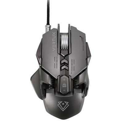 Picture of VERTUX Gaming Optimized Precision Wired Mouse with 8 programmable