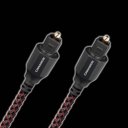 Picture of AUDIOQUEST Cinnamon .75M Optical cable. Low-Dispersion higher-