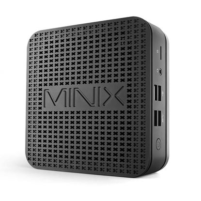 Picture of MINIX NEO G41V-4 Windows 10 PRO Fanless Mini PC with NEO W2 Remote.