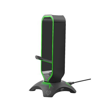 Picture of VERTUX Multi-Purpose Mouse Bungee with Headphone Stand & USB Hub.