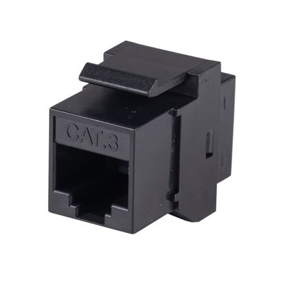 Picture of DYNAMIX Cat3 Rated RJ45 8C Joiner, 2-Way (2x RJ45 Sockets)
