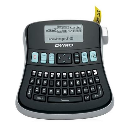 Picture of DYMO LabelManager 210D Desktop Labeller, with QWERTY keyboard, 6
