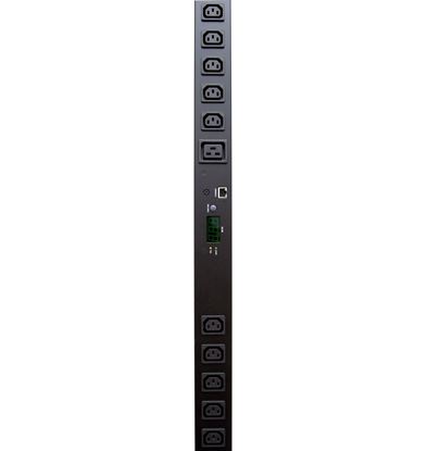 Picture of DYNAMIX 24 Port 16A Metered PDU. Power Monitoring by True RMS Meter