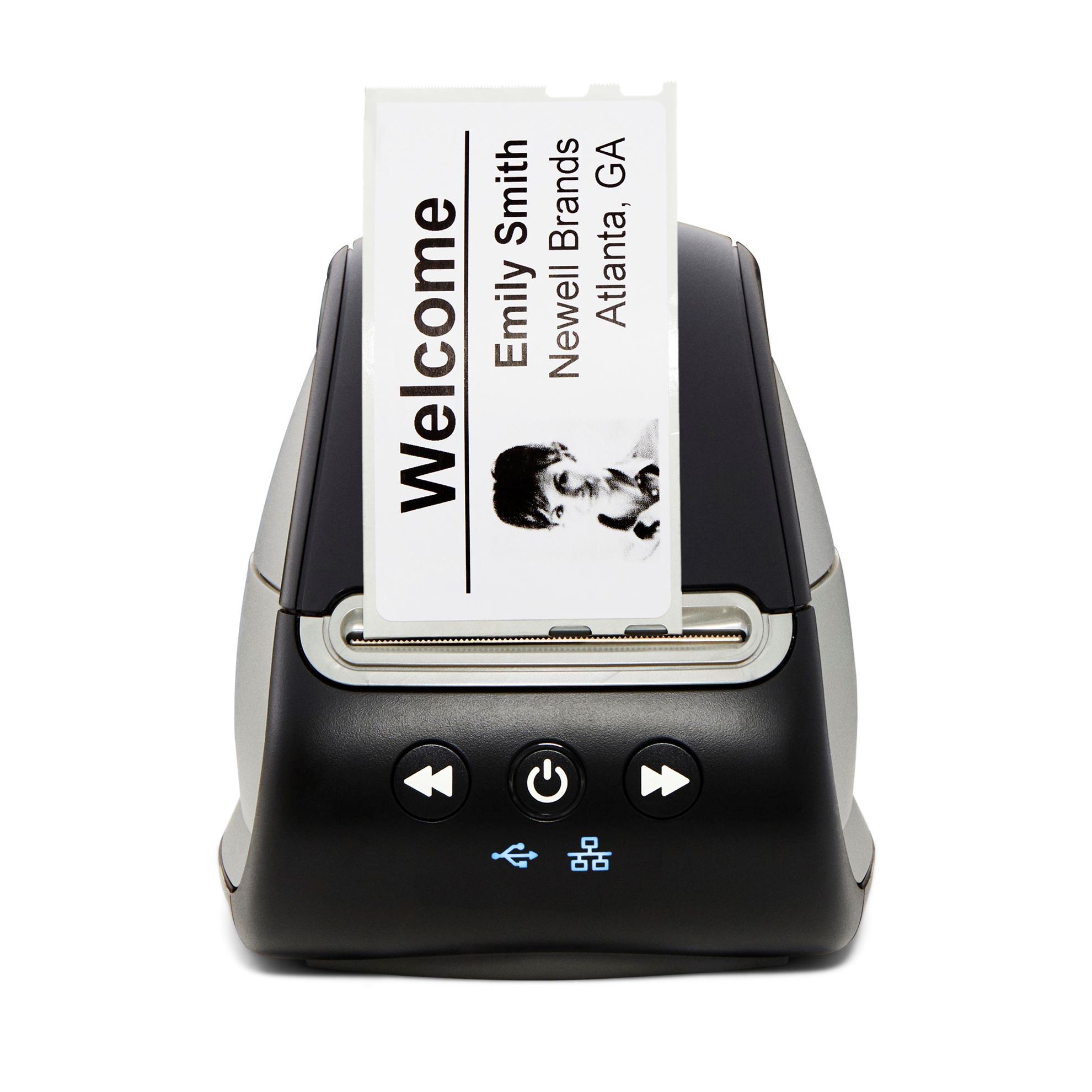 DYMO LabelWriter 550 Turbo USB Direct Thermal Label Printer, USB and LAN  Connectivity up to 90 Labels Per Minute, 300 dpi, Auto Label Recognition,  M