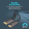 Picture of PROMATE 2m DisplayPort to HDMI Cable. Supports Max Res up to