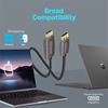 Picture of PROMATE 2m DisplayPort to HDMI Cable. Supports Max Res up to