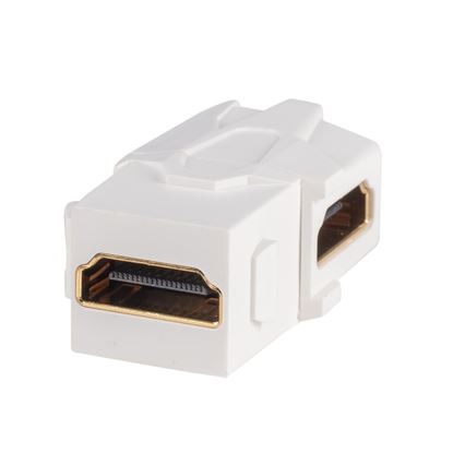 Picture of DYNAMIX HDMI 90 Keystone Jack. High-Speed with Ethernet Rated.