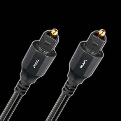 Picture of AUDIOQUEST Pearl 3M Optical cable. Low-Dispersion Fiber.