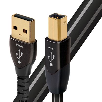 Picture of AUDIOQUEST Pearl .75M USB2A-B Solid long-grain copper. Hard cell