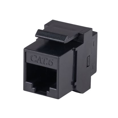 Picture of DYNAMIX Cat6 Rated RJ45 8C Joiner, 2-Way (2x RJ45 Sockets)