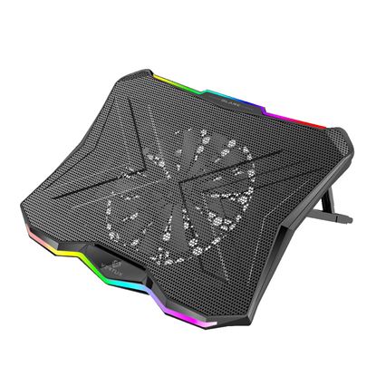 Picture of VERTUX Gaming Portable Height Adjustable Cooling Pad with Rainbow