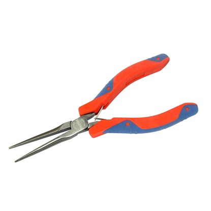 Picture of GOLDTOOL 145mm Needle Nose Mirror Polished CRV Precision Plier. 50mm