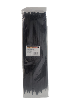 Picture of Powerforce Cable Tie Black 550mm x 8mm Nylon UV 100pk