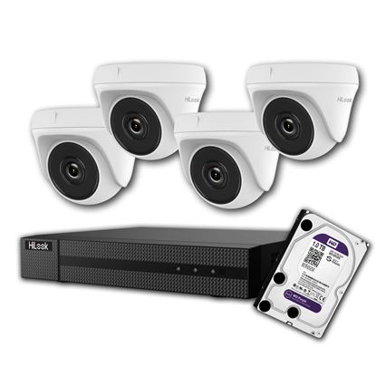 Picture of HILOOK 2MP Analogue Surveillance Camera Kit with 1TB HDD DVR.