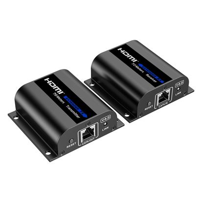 Picture of LENKENG HDMI & IR Extender Kit over Cat6/6A. 1080p up to 70m.