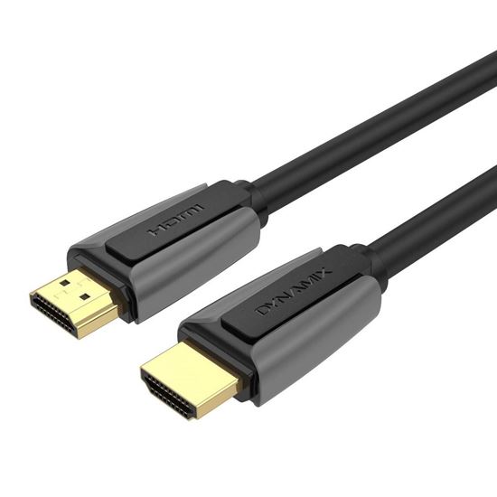Picture of DYNAMIX 3M HDMI 2.1 Ultra-High Speed 48Gbps Cable. Supports up to