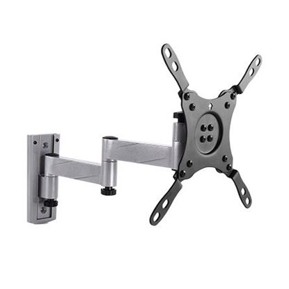 Picture of BRATECK 13-42 Articulating monitor wall mount bracket. Designed for