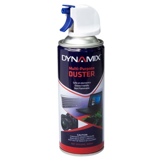 DYNAMIX 400ml Air Duster, Super High Pressure, Non-Flammable