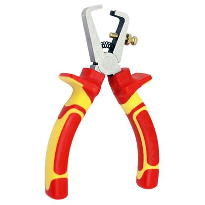 Picture of GOLDTOOL 150mm Insulated Wire Stripper Pliers. Large Shoulders
